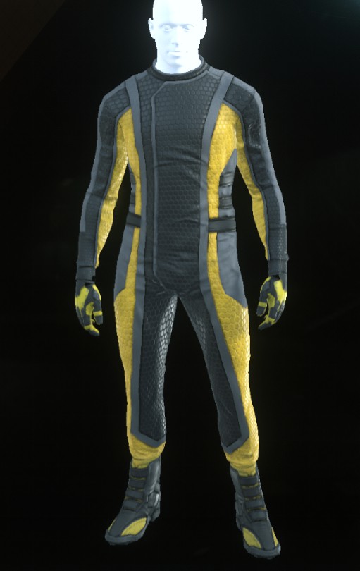 ForceFlex Undersuit Black/Yellow