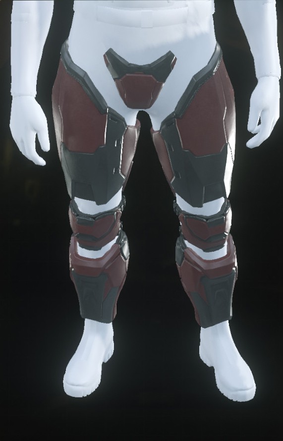 ORC-mkV Legs Dark Red