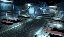 Kantine der Aegis Dynamics Javelin