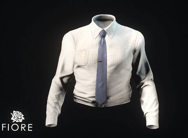 Radford Shirt Crusader Edition White Grid