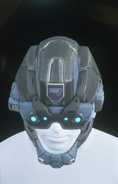 Argus Helmet Black/Silver/Blue