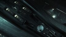 Deckenluke der Aegis Dynamics Retaliator Base und Retaliator Bomber