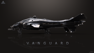 Seitenansicht links der Aegis Dynamics Vanguard Warden
