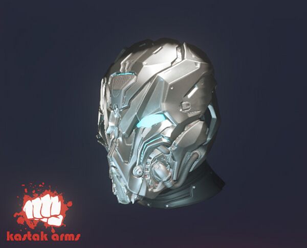 Morningstar Helmet Black Steel