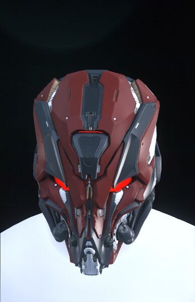 Morningstar Helmet Dark Red