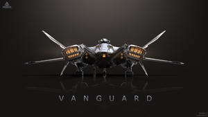 Triebwerke der Aegis Dynamics Vanguard Warden