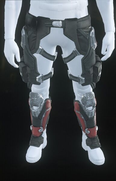TrueDef-Pro Legs Red/Silver