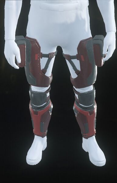 Venture Legs Dark Red